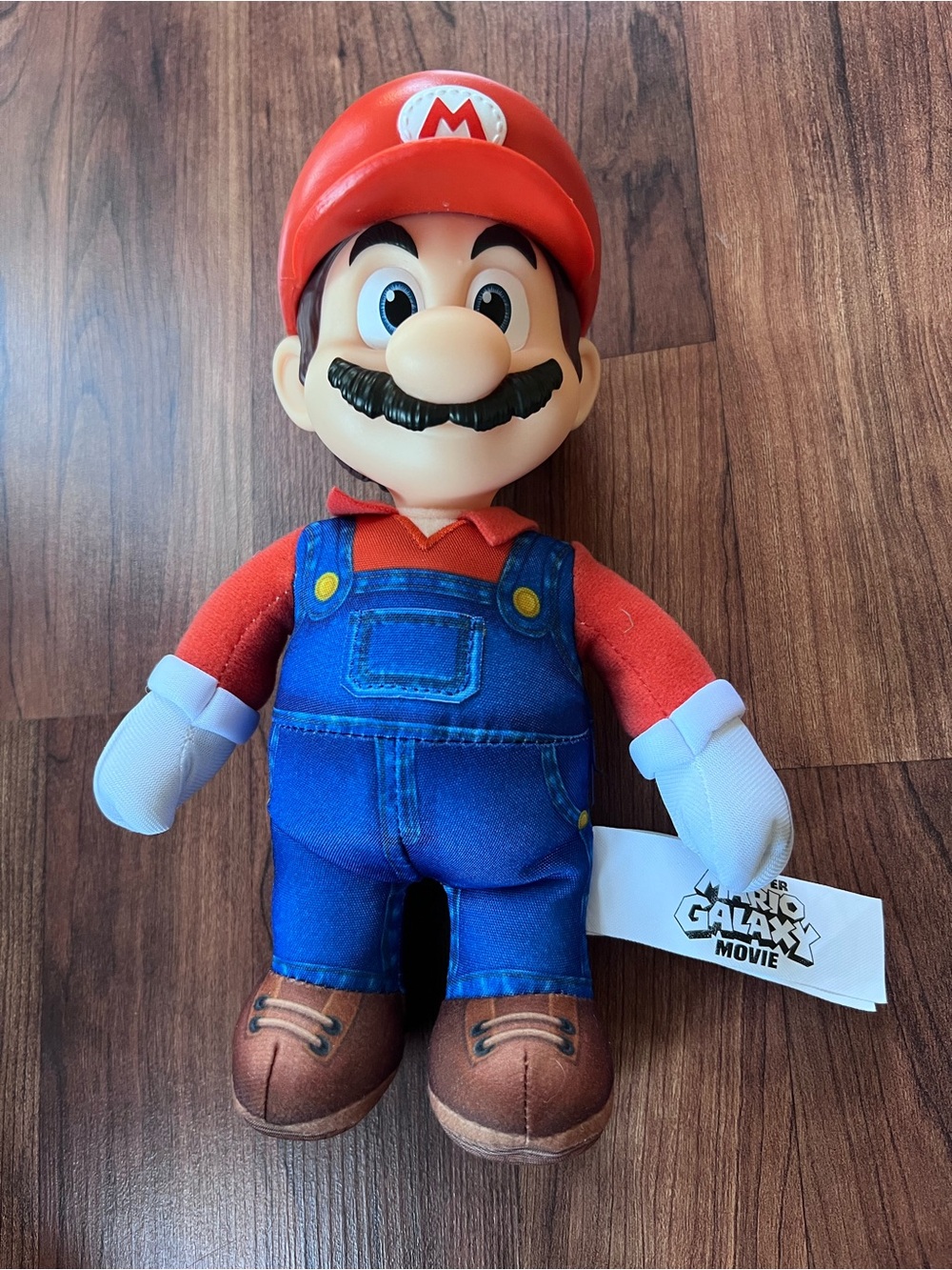 Super Mario Galaxy Movie Mario 9” Plush JAKKS Pacific Nintendo 2026